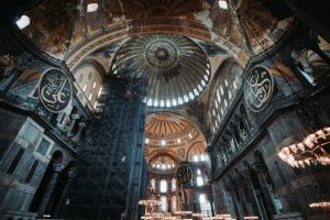 cathedral ceiling in Turkey